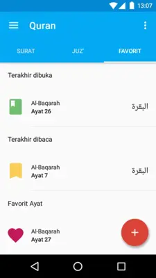 Quran android App screenshot 3