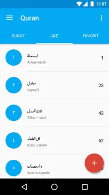 Quran android App screenshot 4